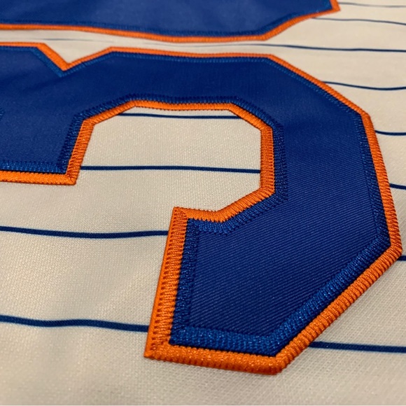 Nolan Ryan New York Mets Jersey Mens XL NWT 1969 Home Cream Pinstripe - Picture 14 of 14